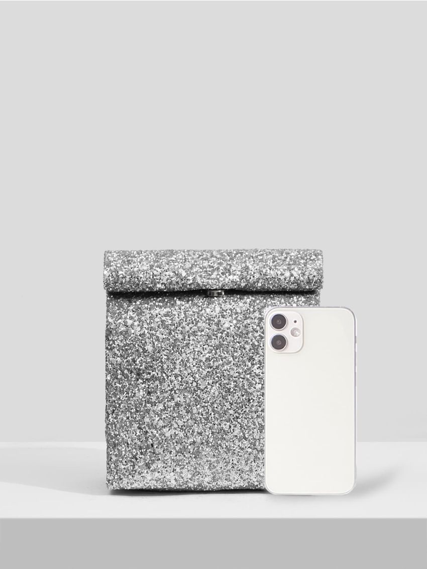 Mini Glitter Design Evening Bag