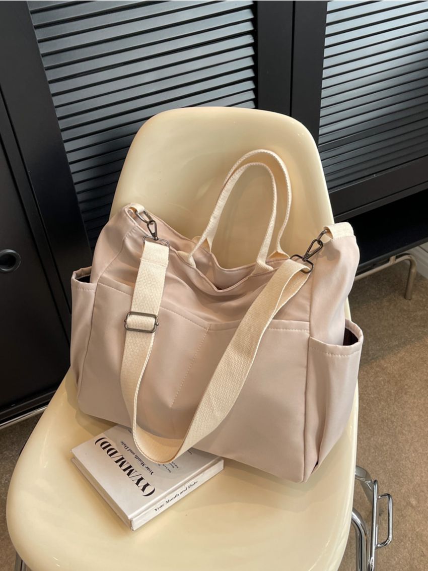 Minimalist Unisex Shopper Bag Double Handle