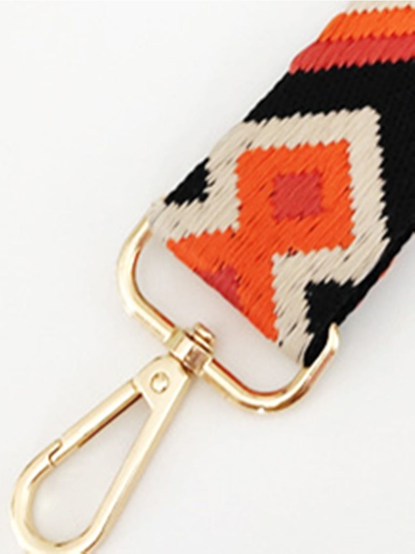 Geometric Pattern Adjustable Bag Strap for Bag Strap Replacement