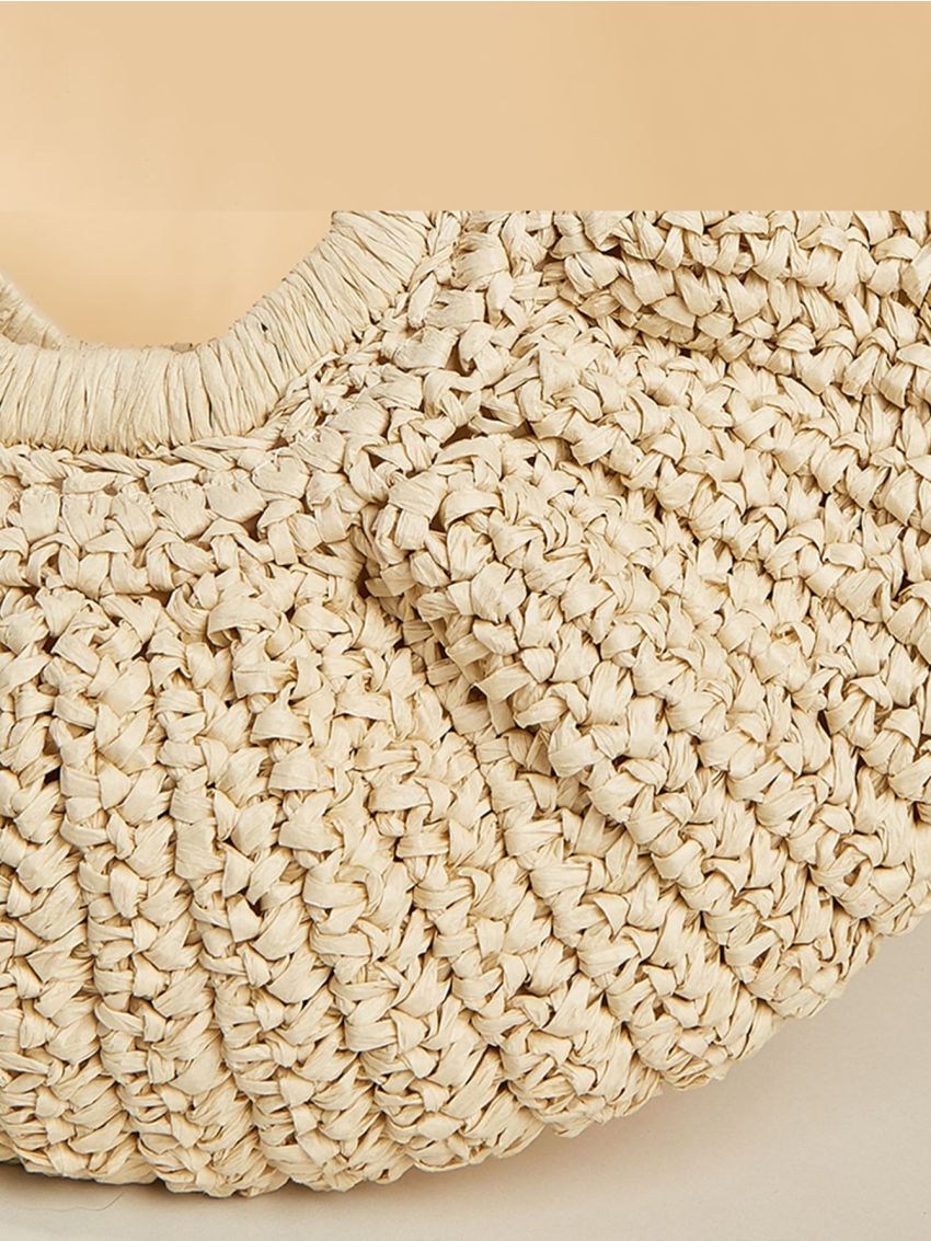 Minimalist Straw Bag