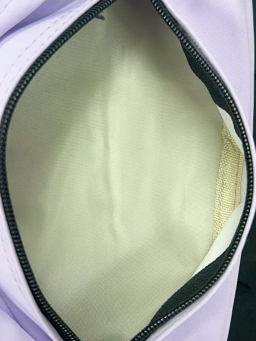 Zip Front Fanny Pack Purple For Daily Life