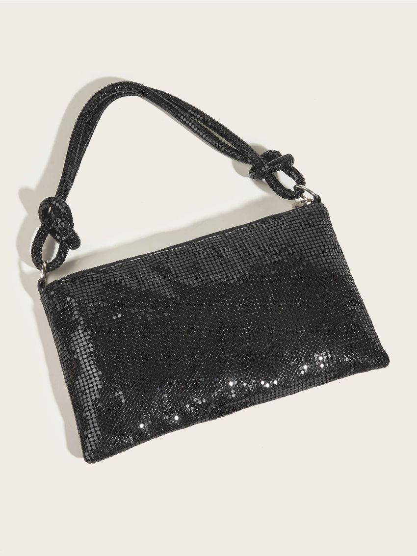 Sequin Design Hobo Bag