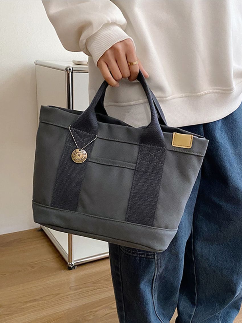 Medium Square Bag With Bag Charm