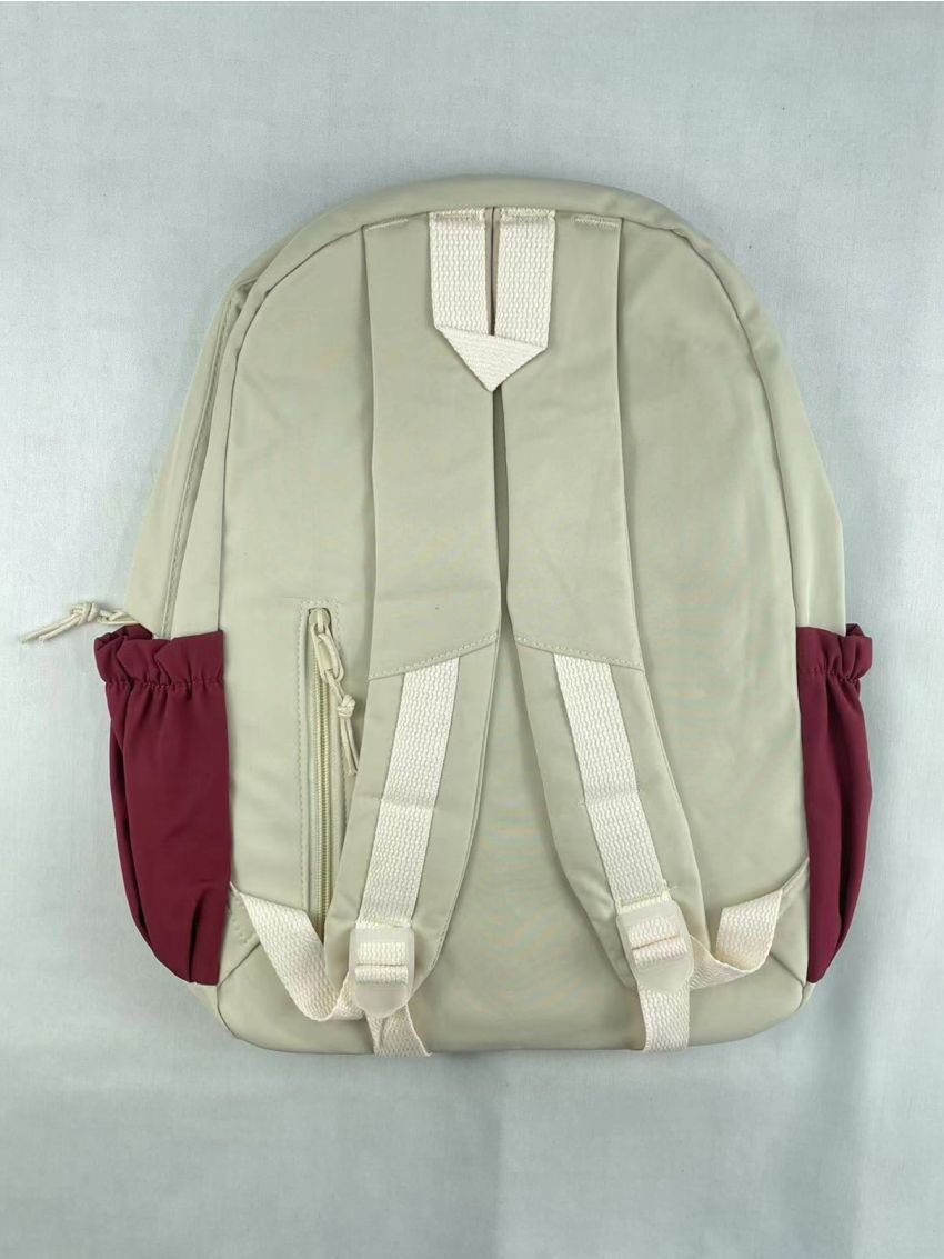 Letter Graphic Classic Backpack Medium With Bag Charm For School