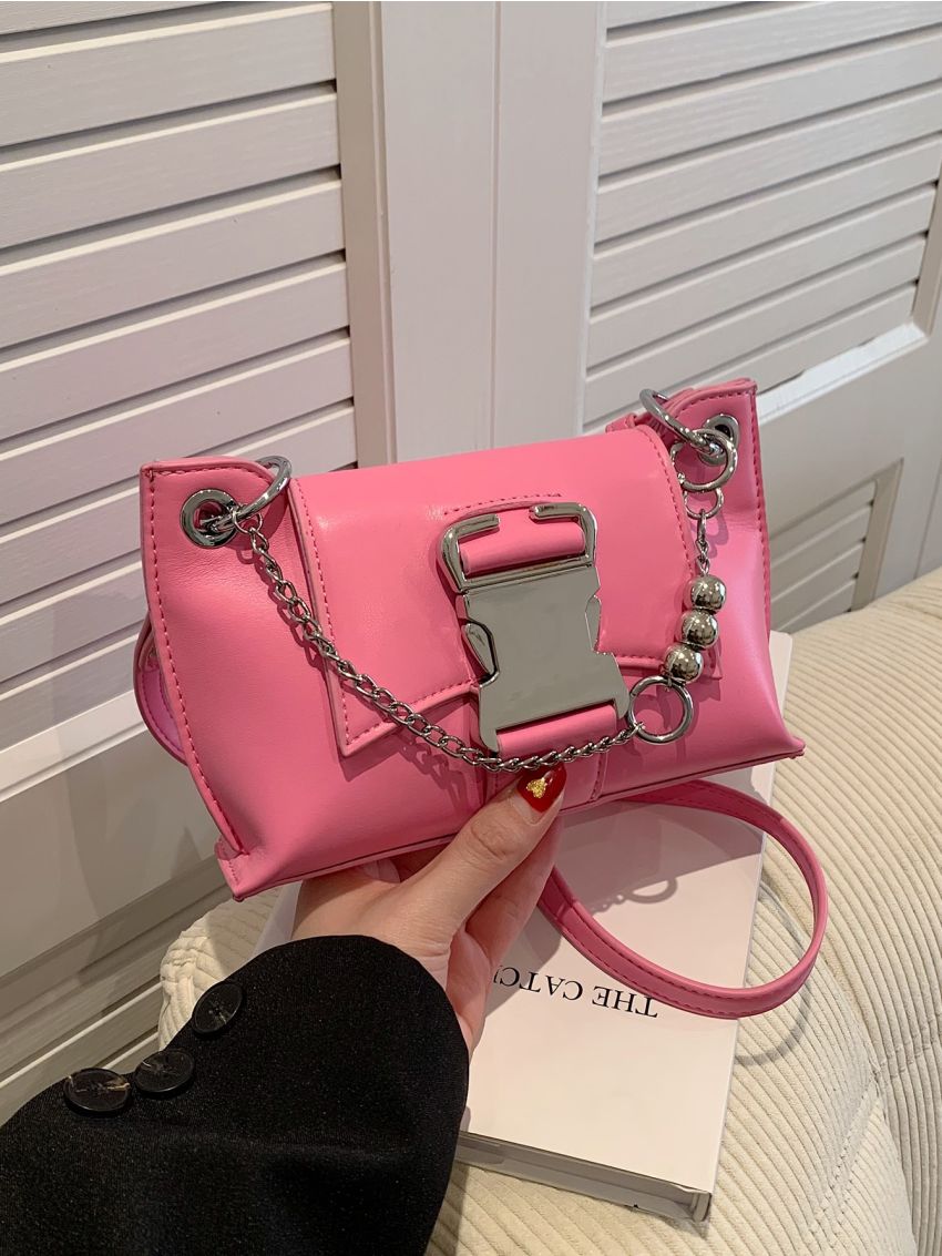Mini New Style Fashion Trend Lady PU Handbag Solid For Women