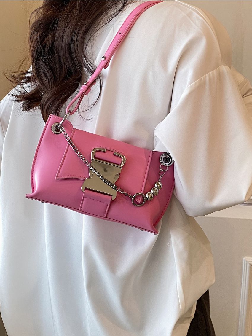 Mini New Style Fashion Trend Lady PU Handbag Solid For Women