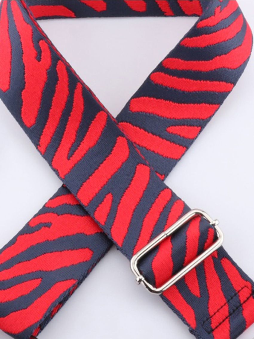 Zebra Striped Adjustable Bag Strap Handbag Belt Wide Shoulder Bag Strap Replacement Strap Accessory Bag