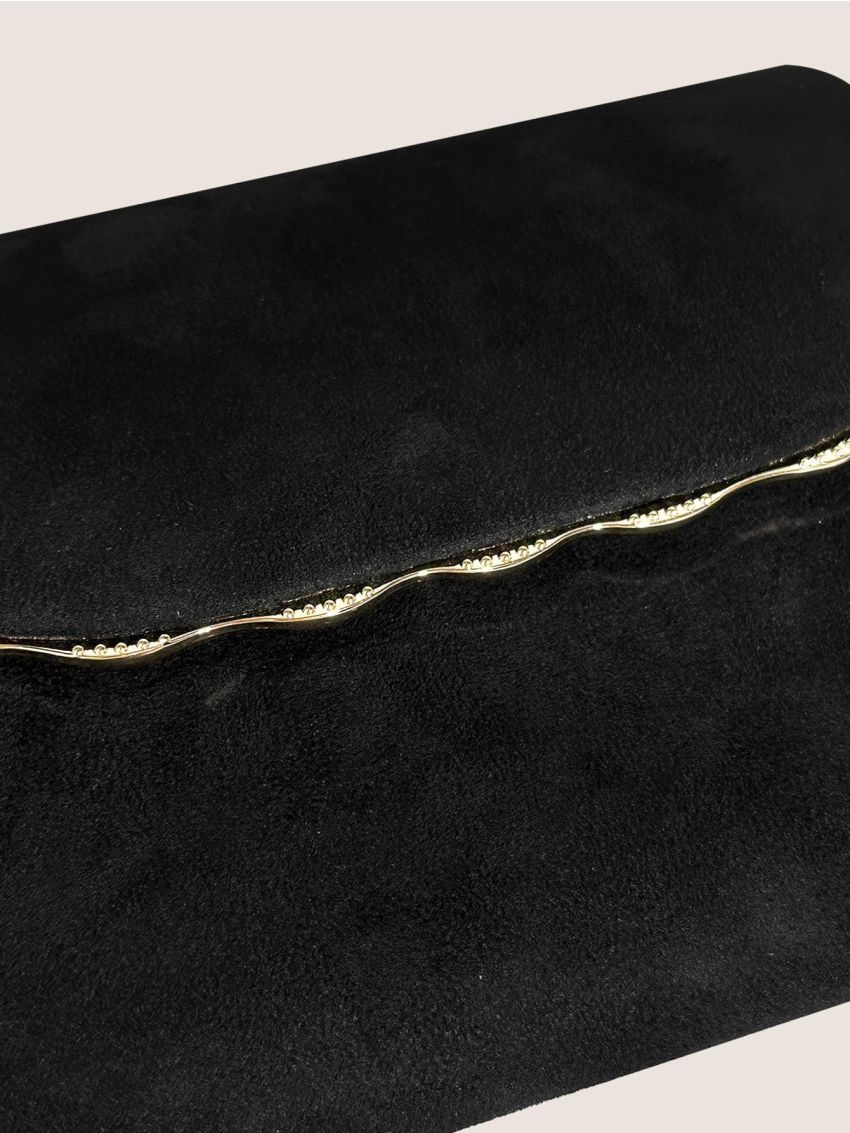 Mini Square Bag Metal Decor