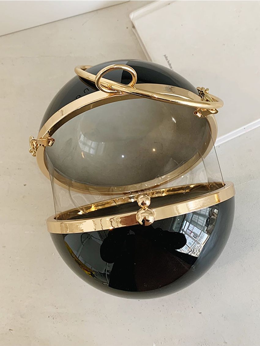 Mini Circle Bag Top Ring Chain