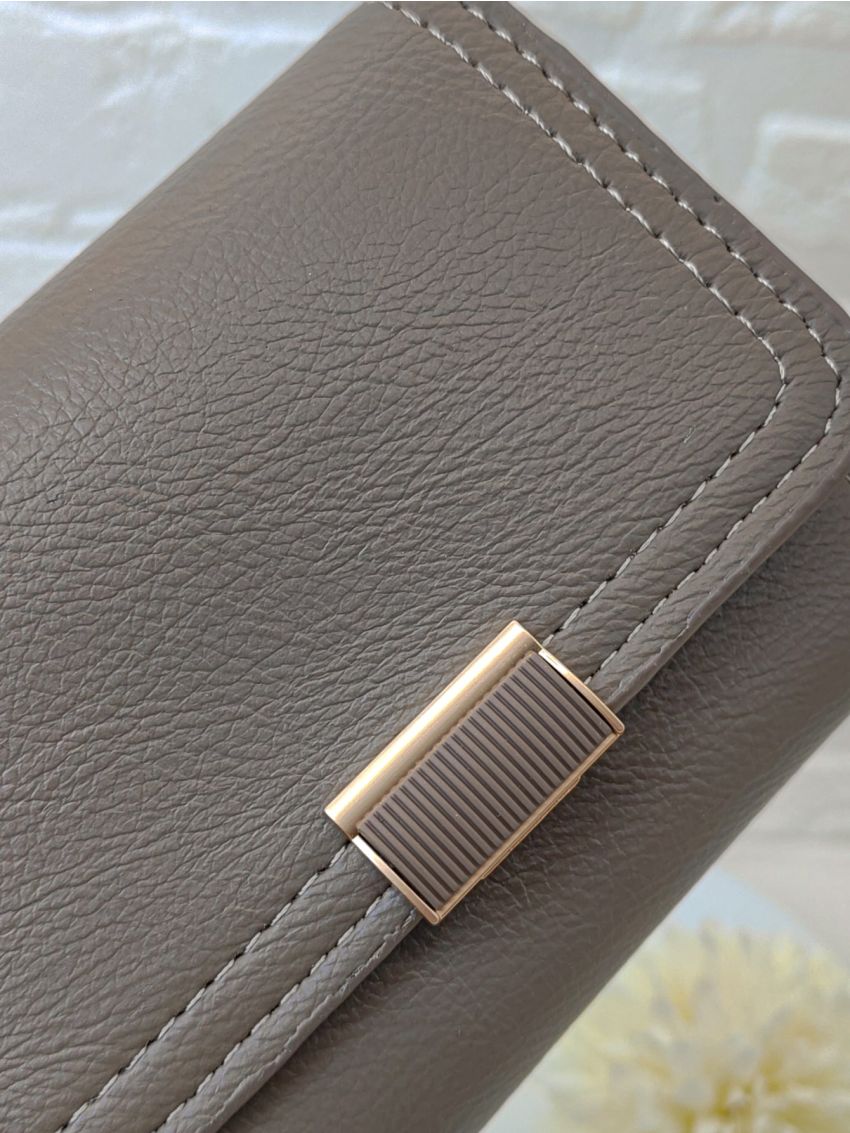 Metal Decor Small Wallet