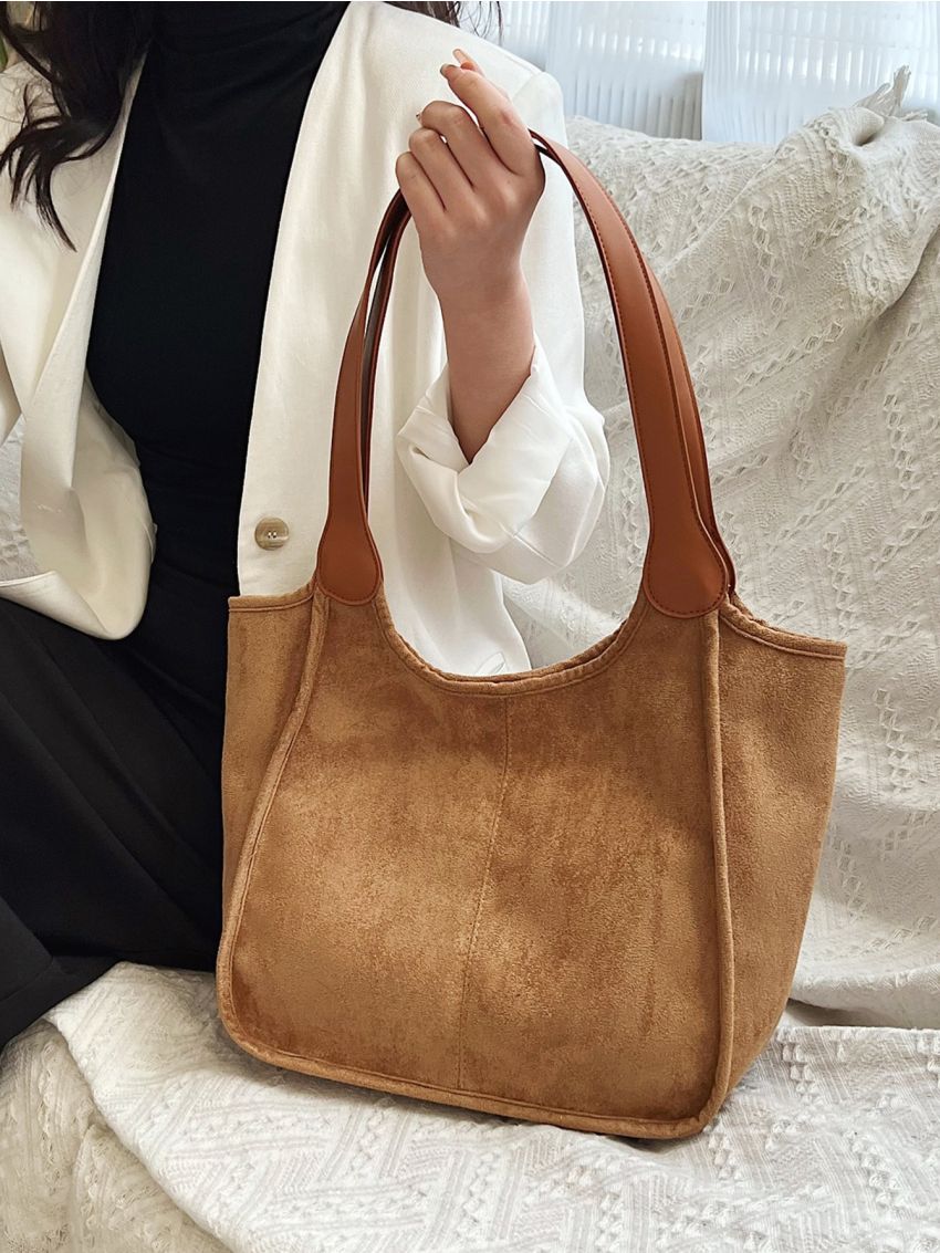 Minimalist Shoulder Tote Bag Large Capacity