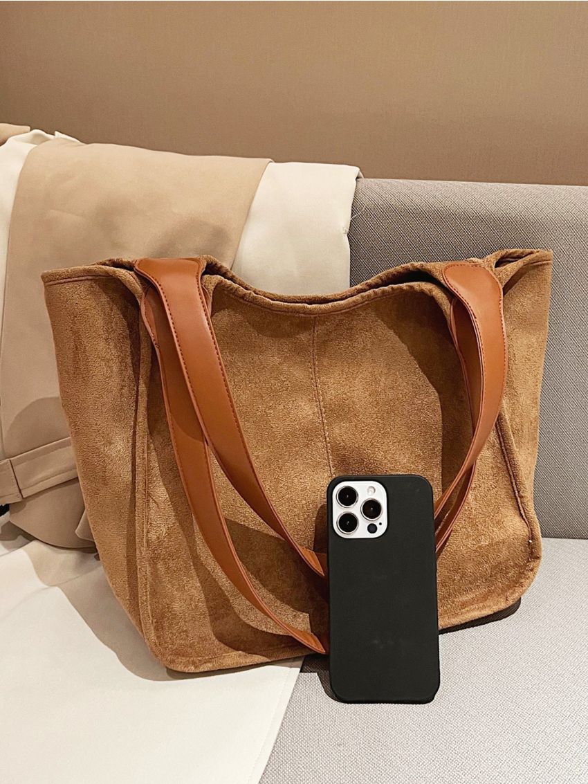 Minimalist Shoulder Tote Bag Large Capacity