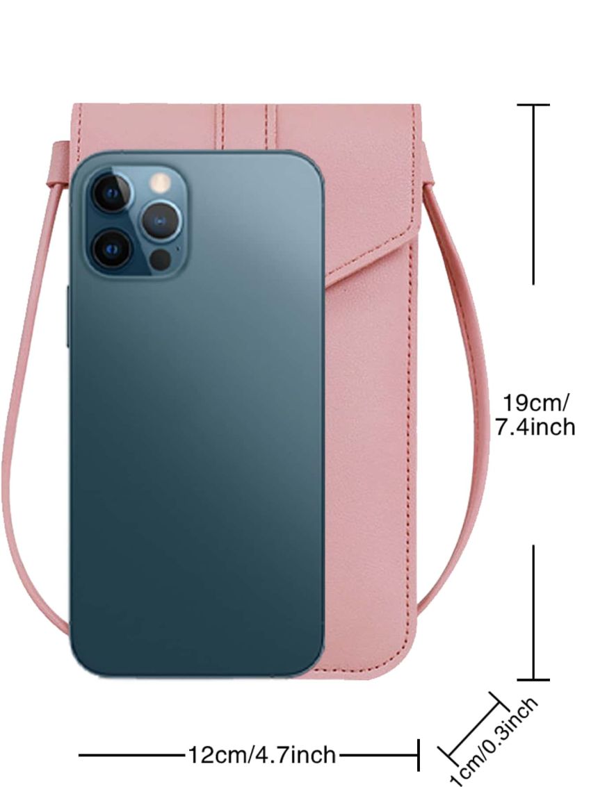 Women Bag Soft Wallet Touch Screen Cell Phone Purse Crossbody Shoulder Strap Handbag