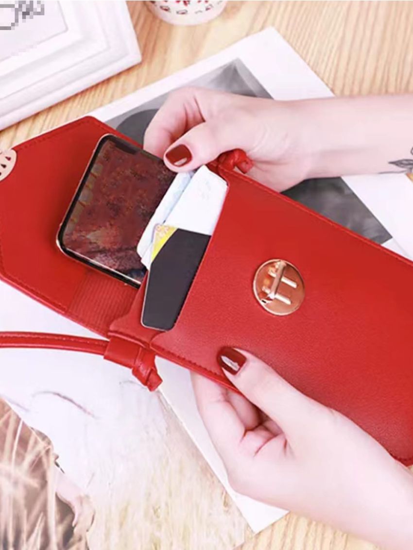 Women Bag Soft Wallet Touch Screen Cell Phone Purse Crossbody Shoulder Strap Handbag