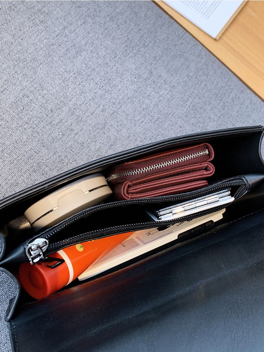 Small Snakeskin Embossed Chain Strap