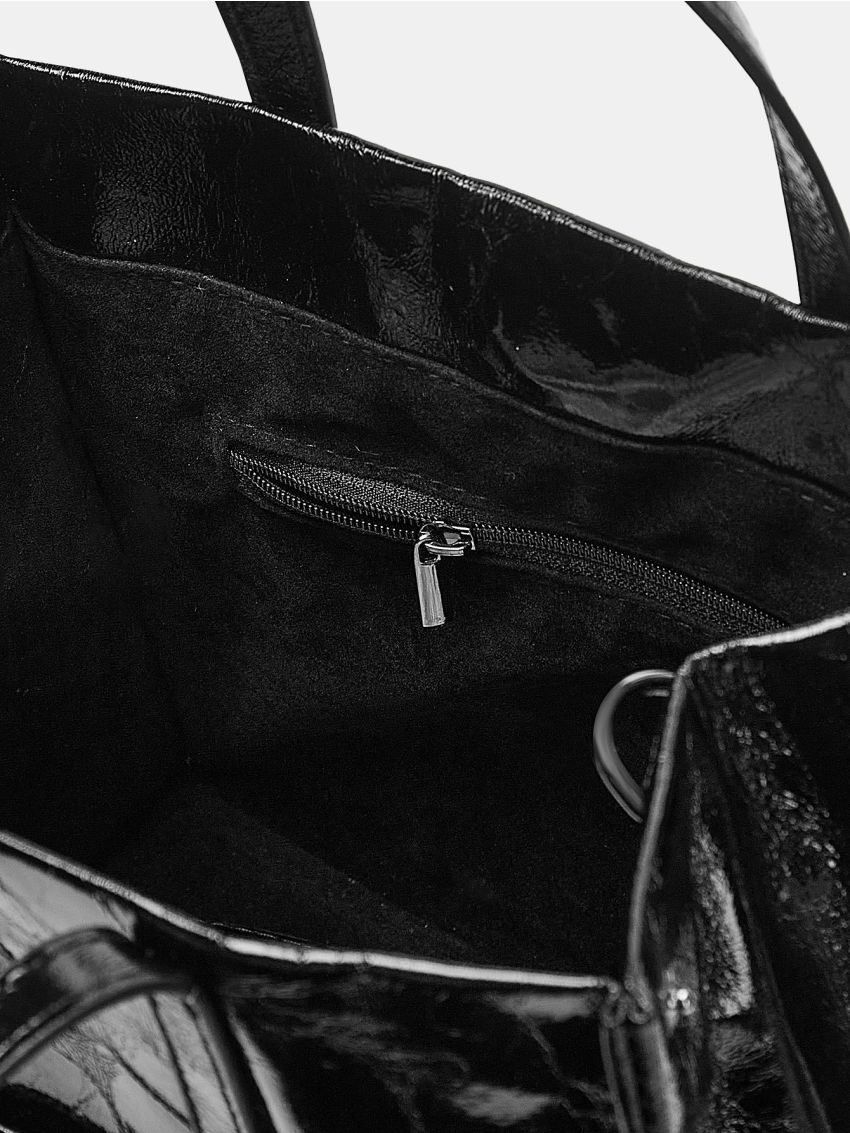 Medium Square Bag Minimalist Solid Color Double Handle