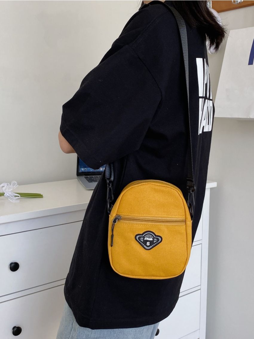 New Mini Casual Canvas Bag Mobile Phone Bag Diagonal Shoulder Bag