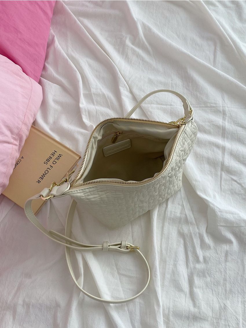 Minimalist Hobo Bag Chain Strap Medium Portable