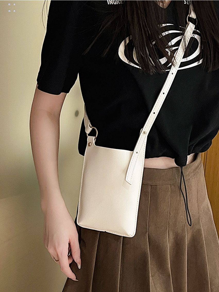 Mini Square Bag Minimalist PU