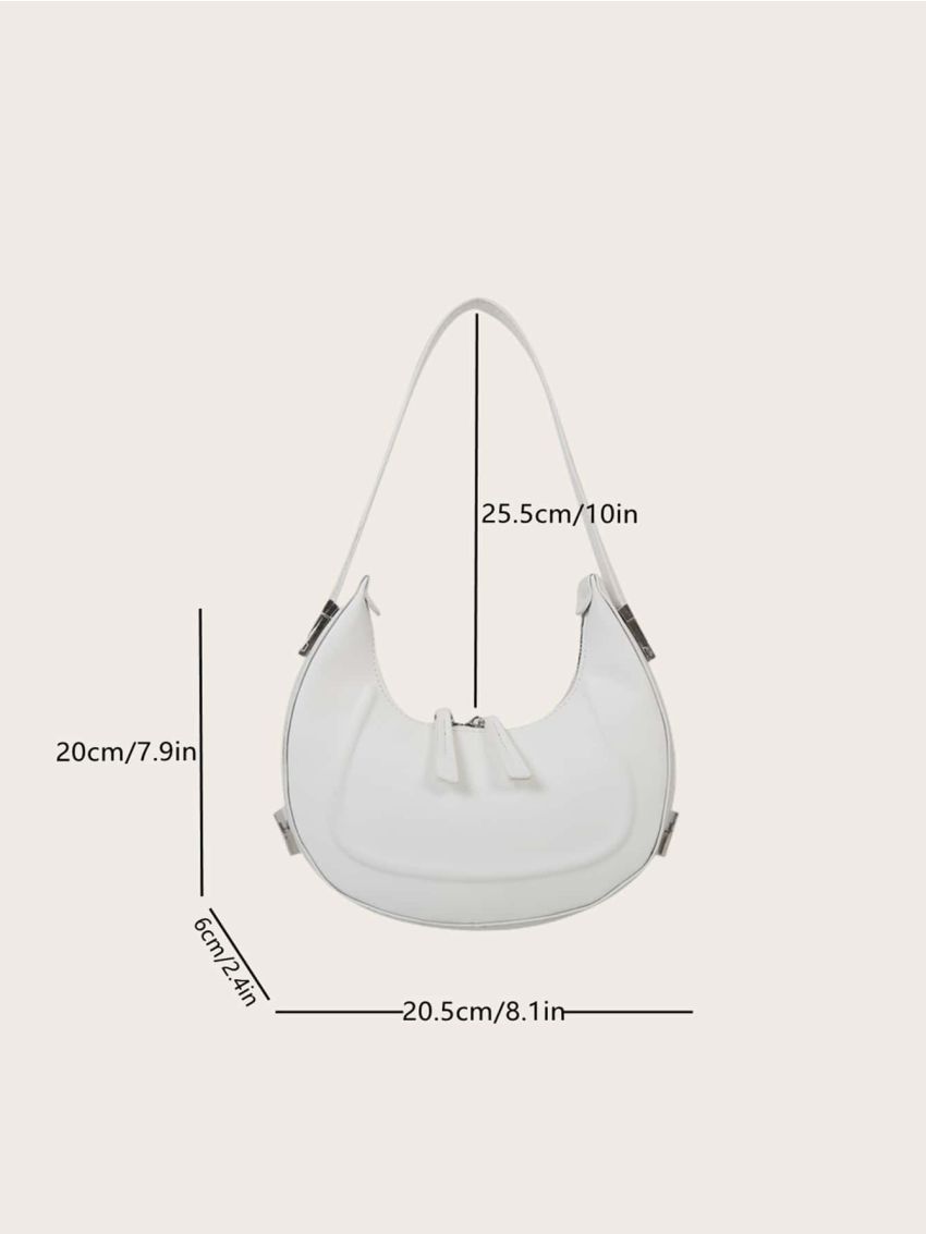 Small Hobo Bag Minimalist PU