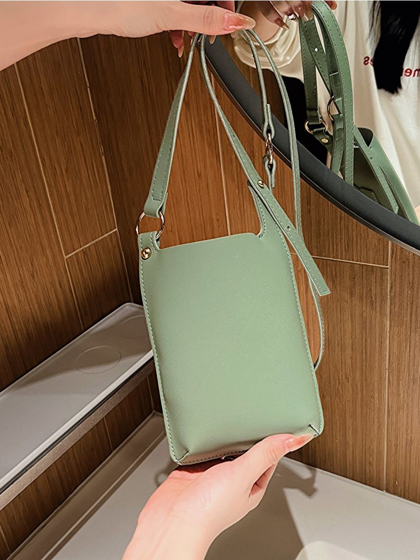 Mini Square Bag Minimalist PU
