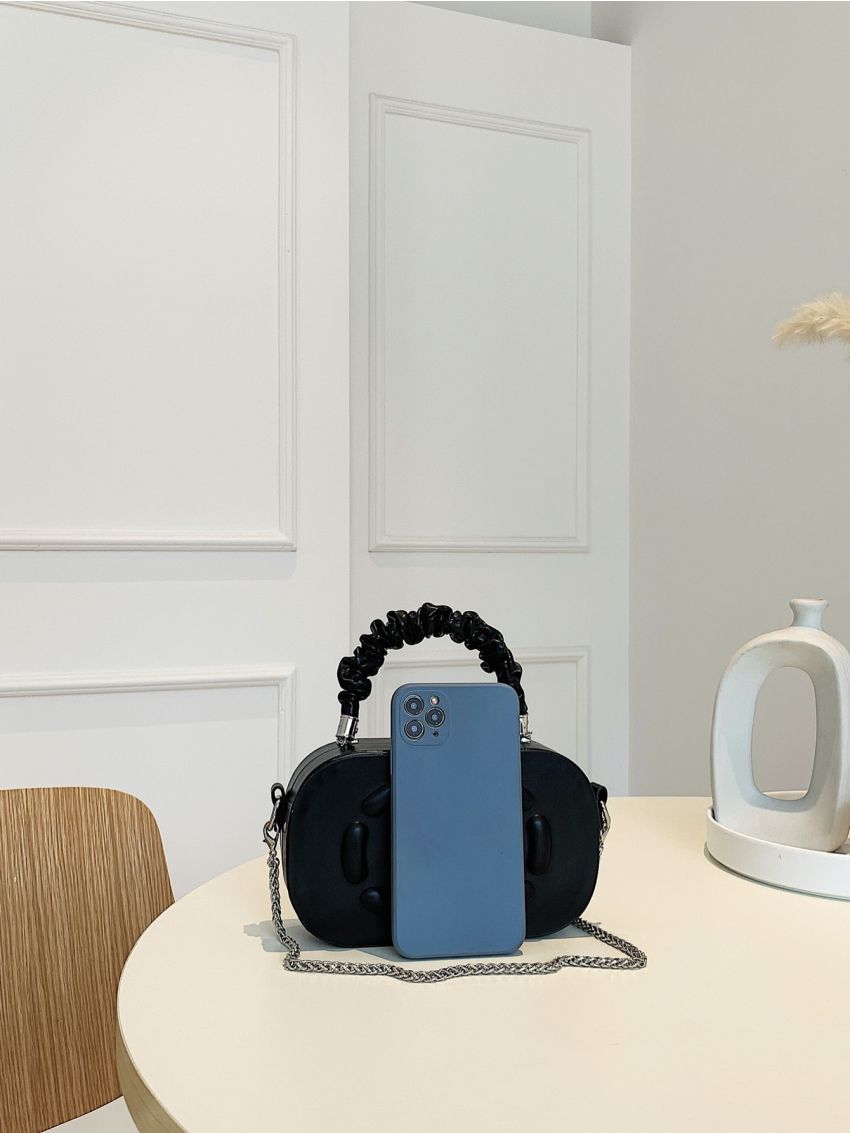 Minimalist Box Bag Mini Black