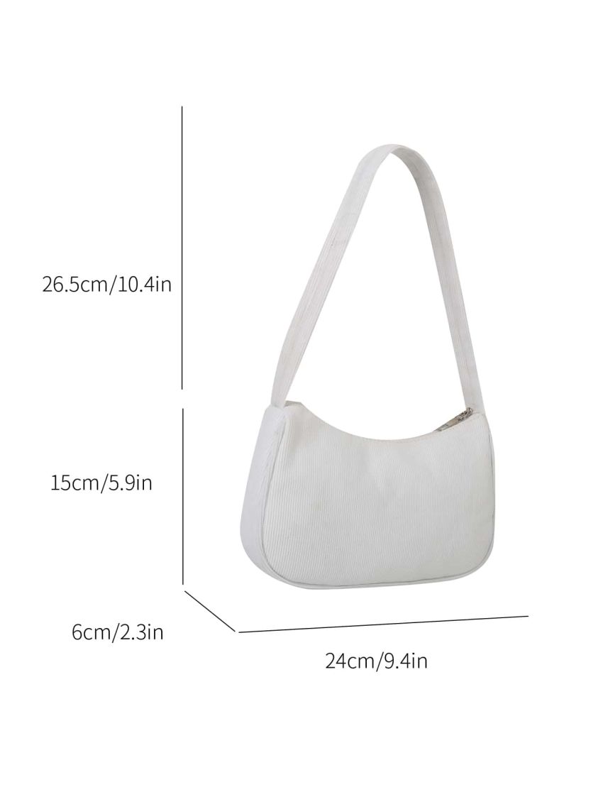 Small Hobo Bag Minimalist Green