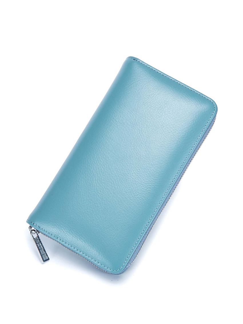 New PU Women Wallet Female Long RFID Anti Theft Purse Phone Bag Money Bag