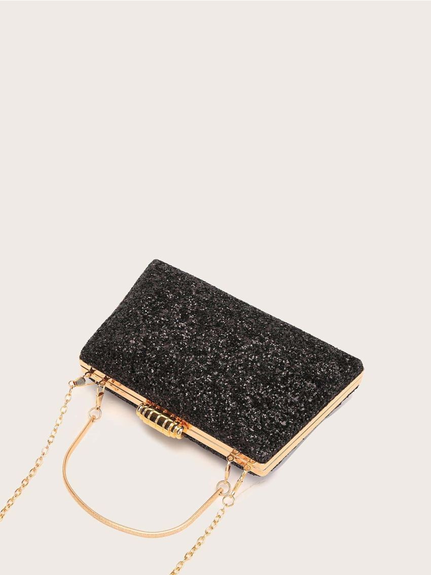 Mini Rhinestone Decor Box Bag Glamorous