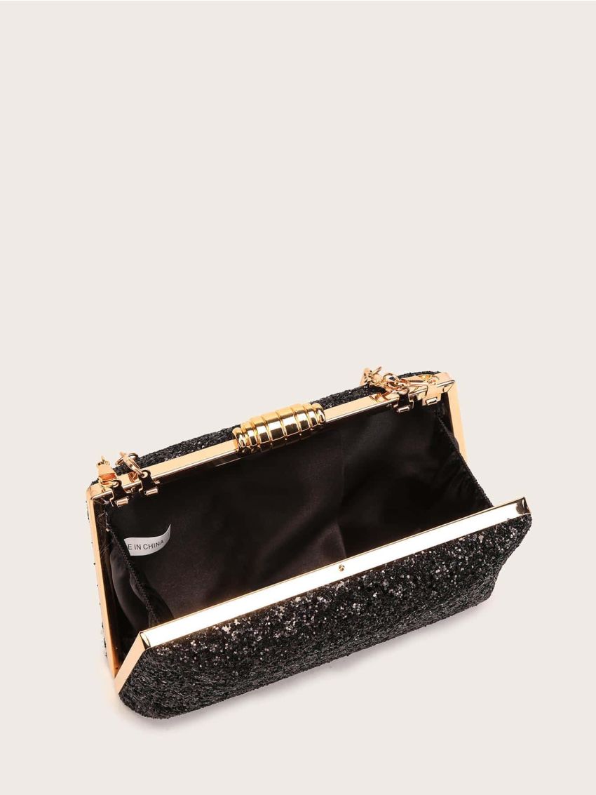 Mini Rhinestone Decor Box Bag Glamorous