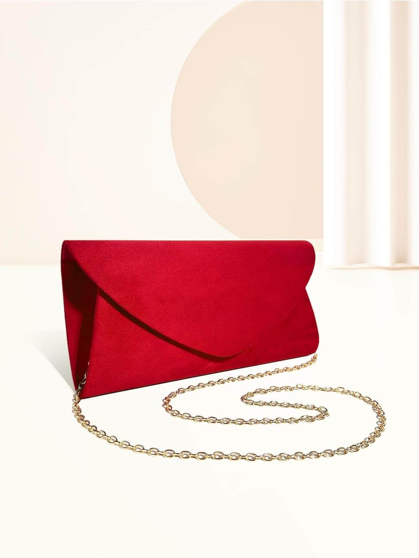 Minimalist Flap Square Bag Chain