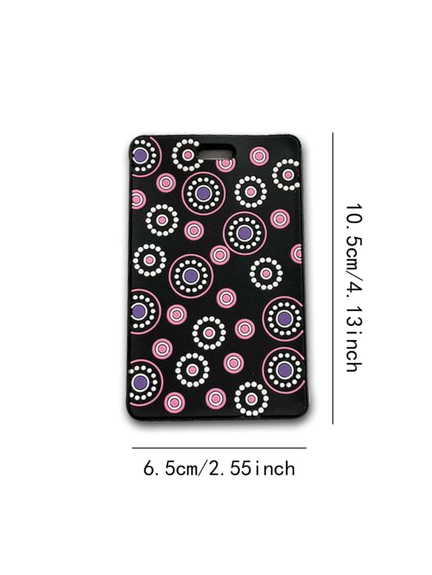 Fashion Silicone Luggage Tag Women Travel Accessories Suitcase ID Address Holder Baggage