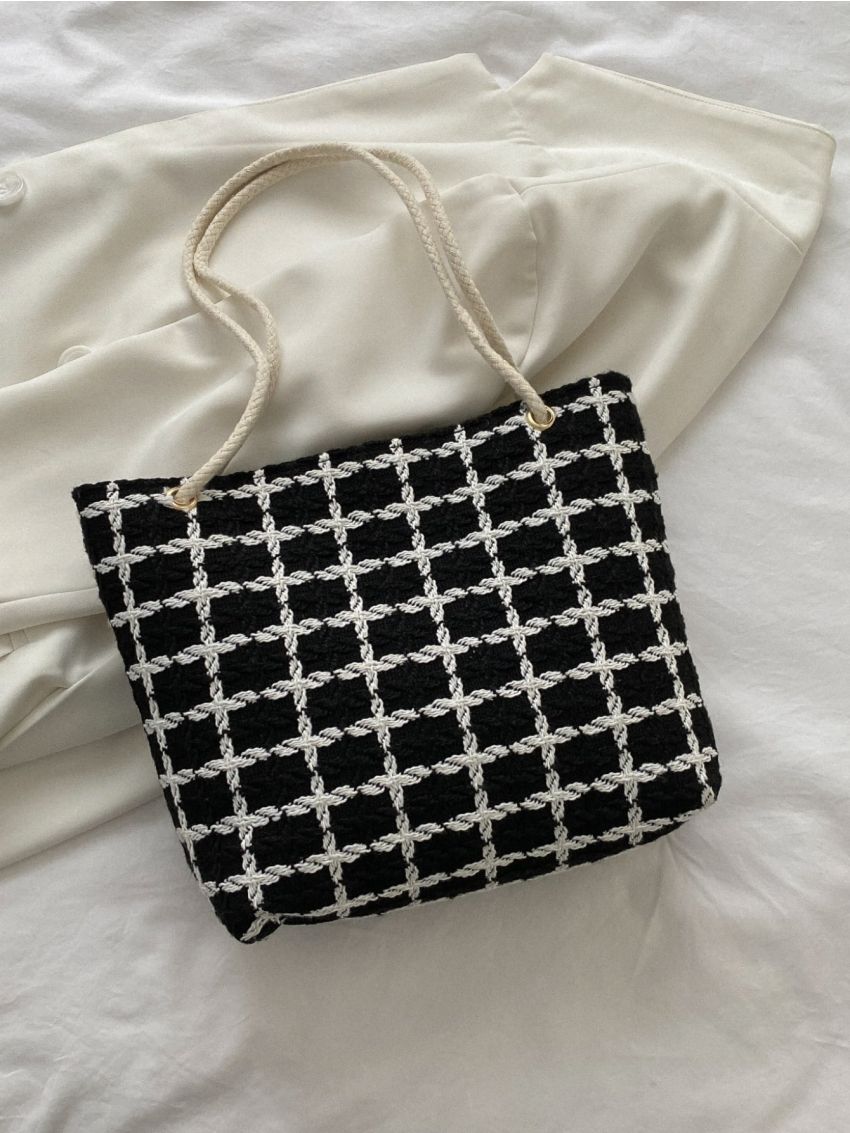 New Style Women's Bag Textile Fabric Travel Package Simple And Convenient Large Space Shoulder Bag