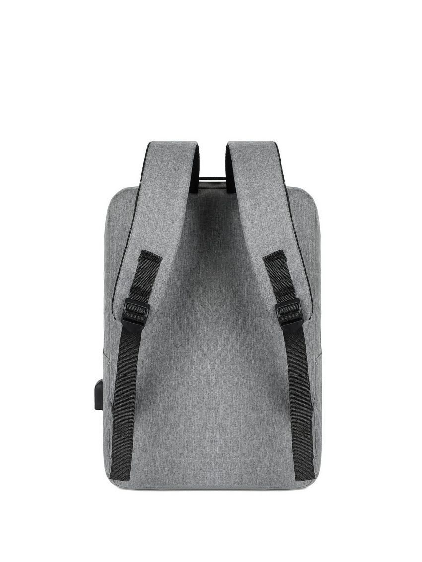 3pcs Bag Set Laptop Backpack Crossbody Clutch Bag Two Tone