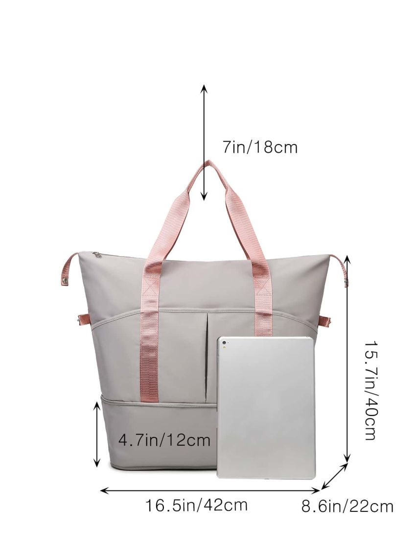 Colorblock Travel Bag Small Multi-function