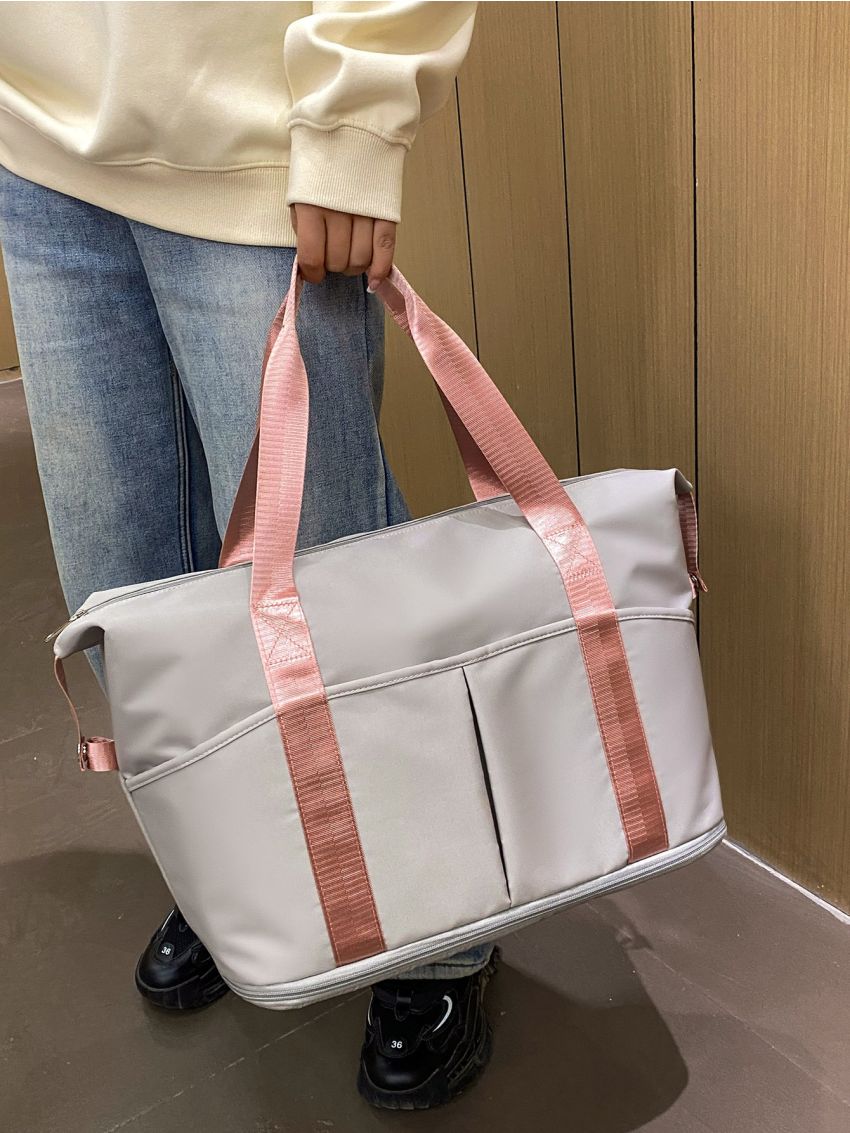 Colorblock Travel Bag Small Multi-function