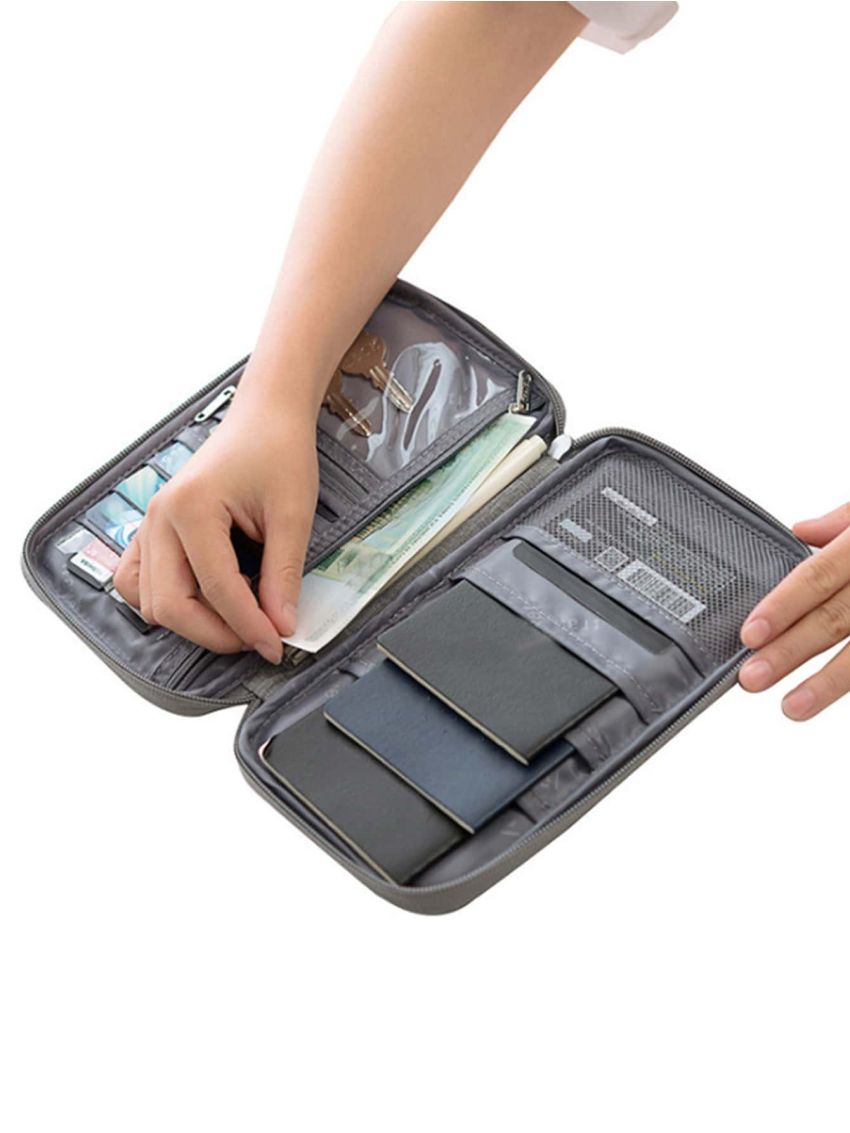 Travel Wallet Family Passport Holder Woman Document Case Travel Accessories Document Bag Card Holder