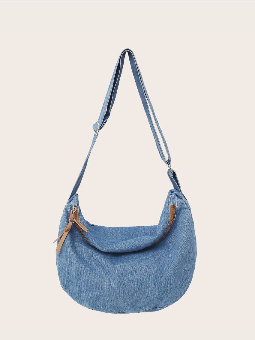 Large Capacity Hobo Bag Unisex Style