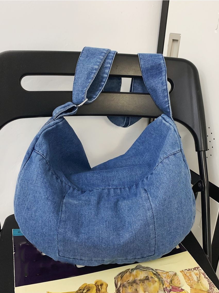 Large Capacity Hobo Bag Unisex Style