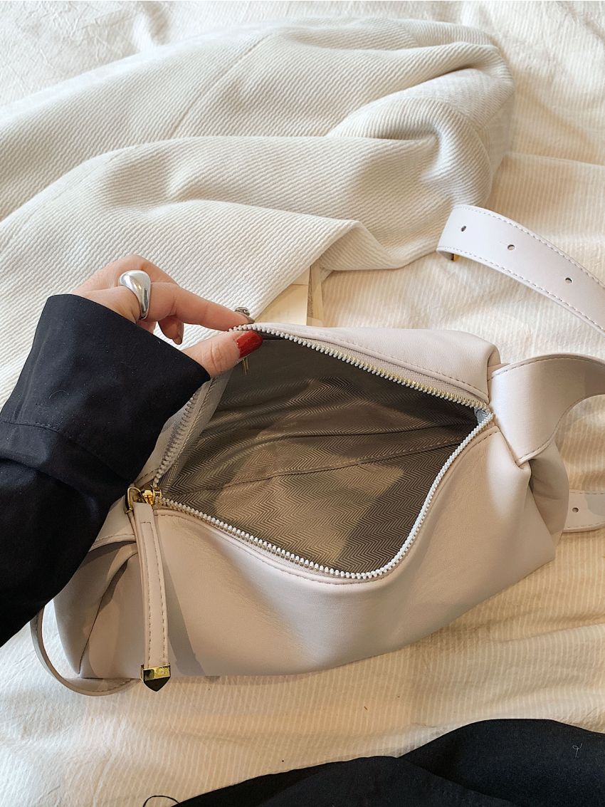 Minimalist Baguette Bag Medium Zipper