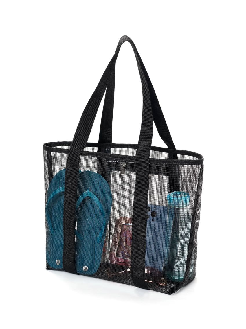 Mesh Beach Bag Large Capacity Foldable
