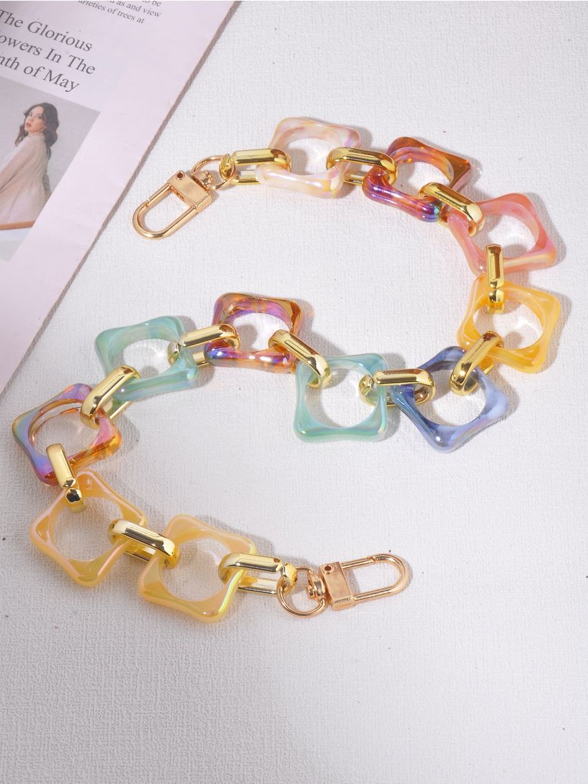 Random Color Acrylic Bag Strap