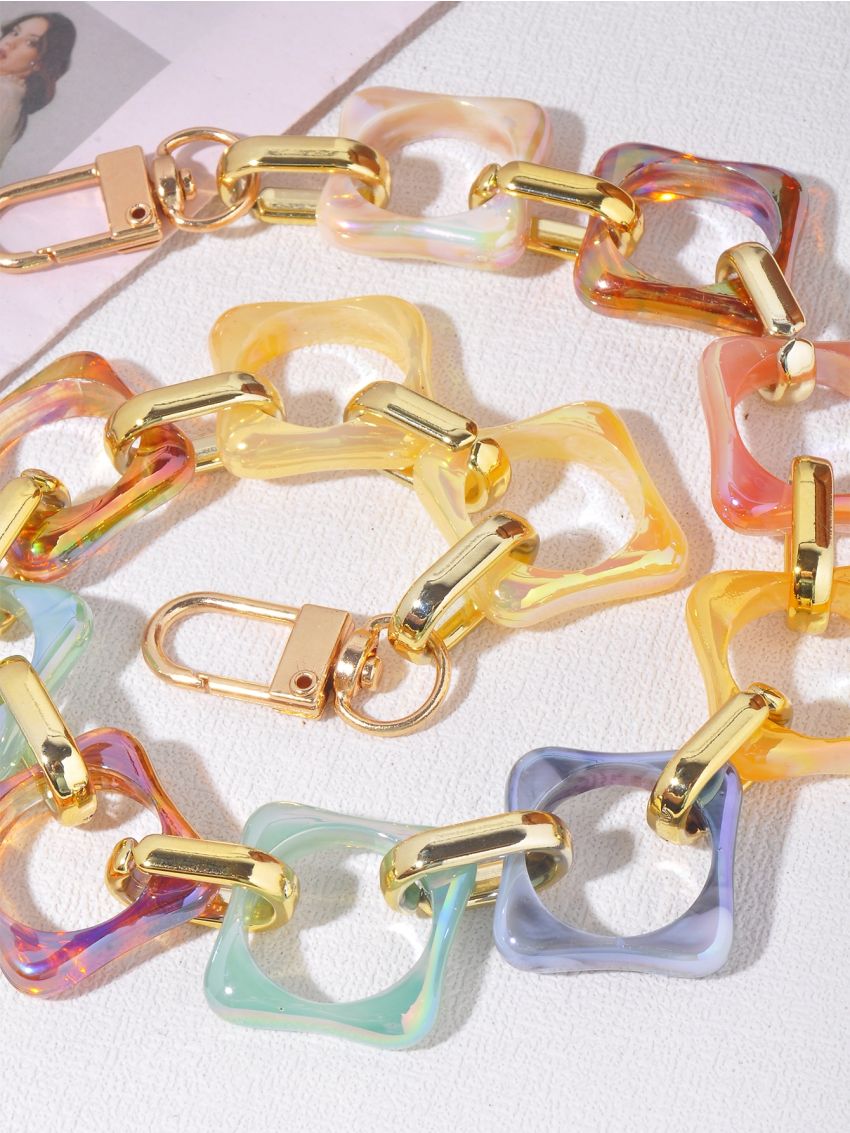 Random Color Acrylic Bag Strap