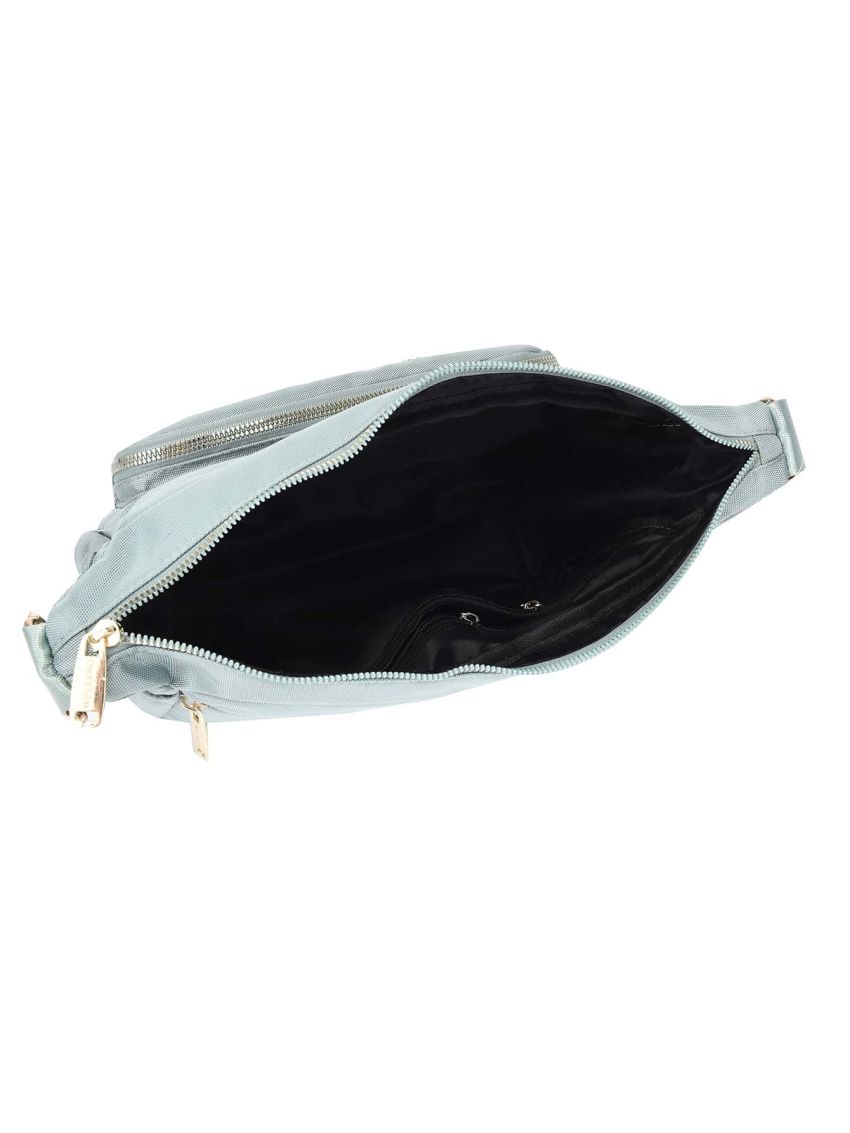 Metal Patch Square Bag Fashion Waterproof