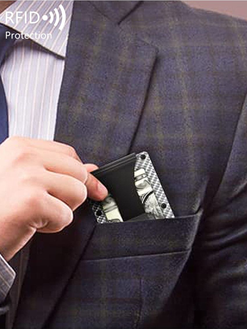 Two Tone Card Holder Rfid