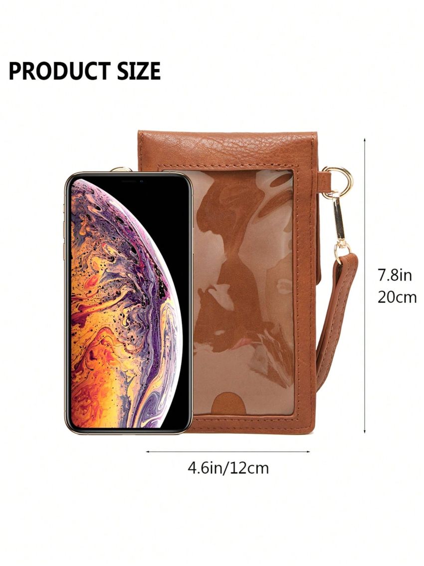 Hollow Out Design Phone Wallet Flap Vintage, Mothers Day Gift For Mom