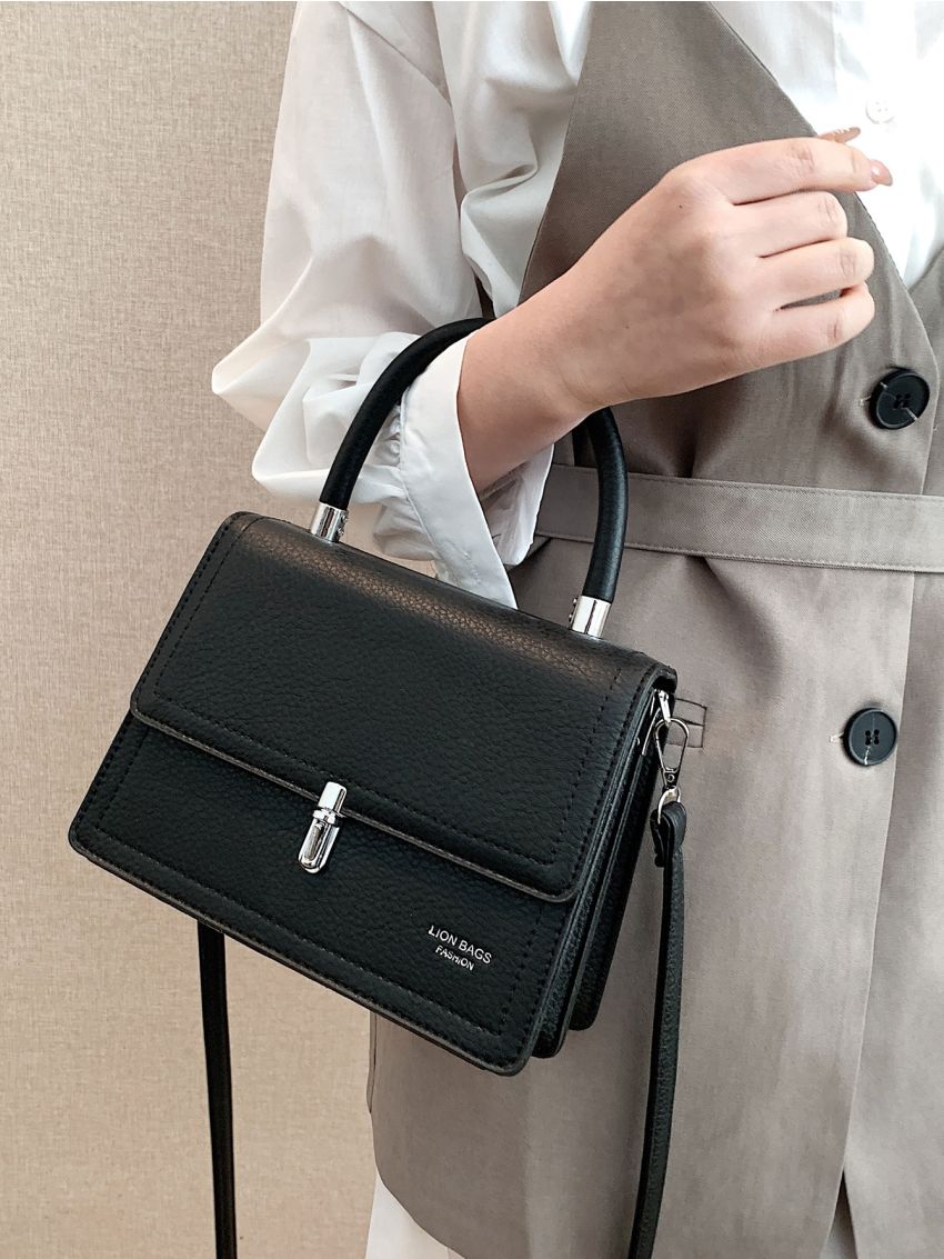 Simple And Versatile Solid Color Handbag