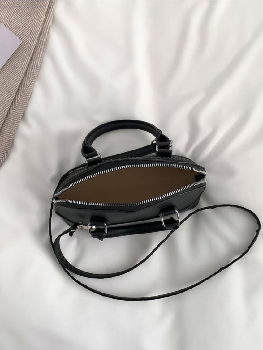 Small Dome Bag Studded Decor