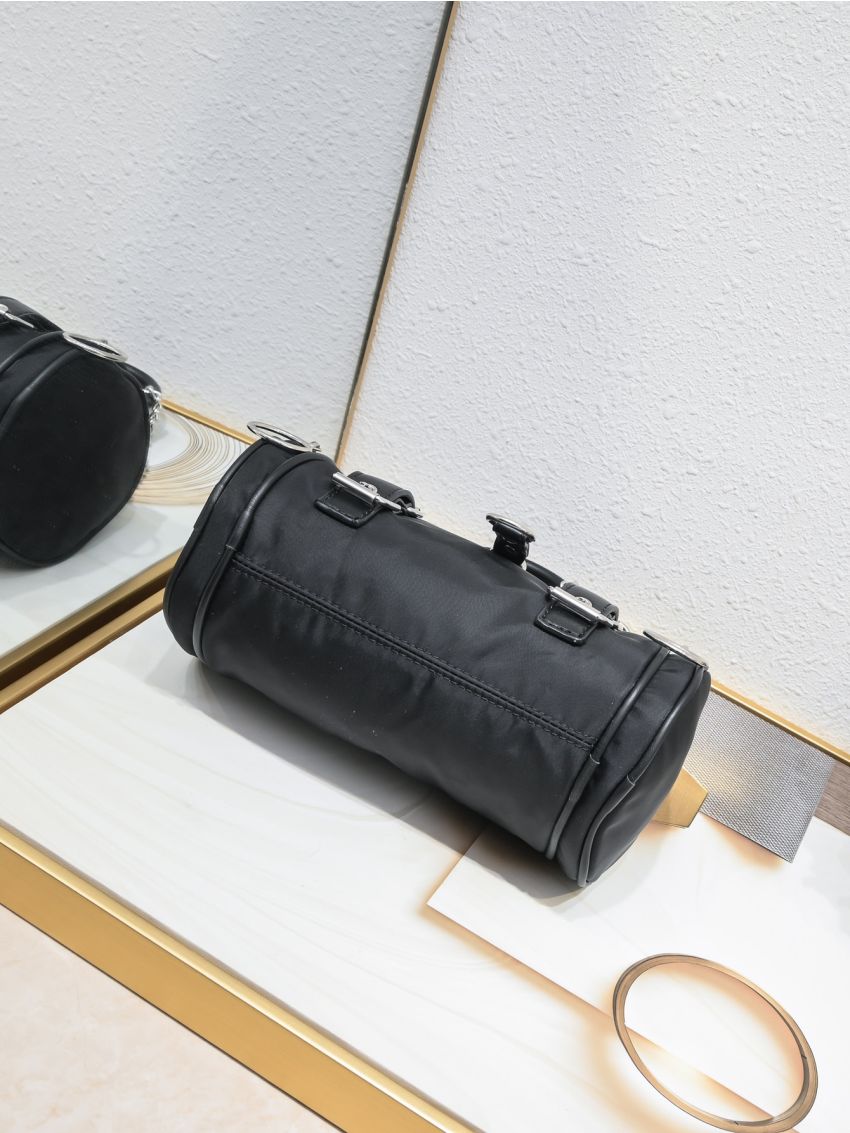 Small Boston Bag Buckle Decor Punk