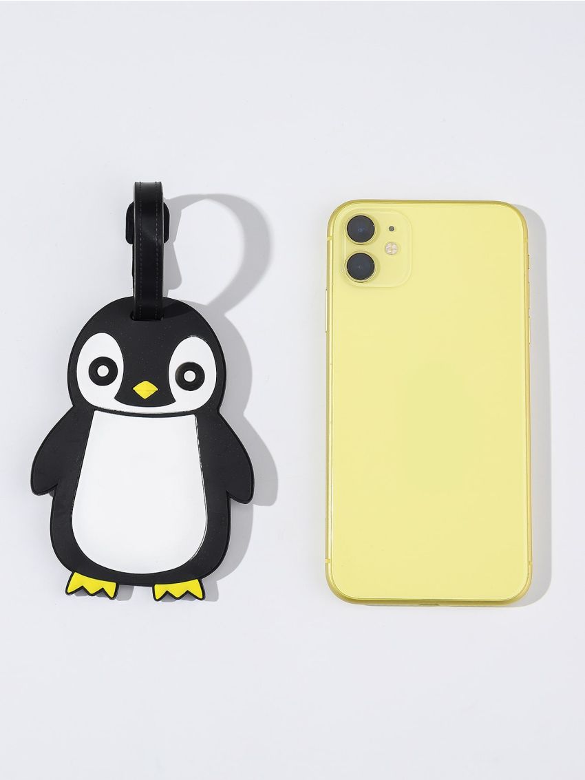 Cartoon Penguin Design Luggage Tag For Travel